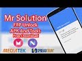 Mr Solution FRP Unlock APK And Tools Free Download