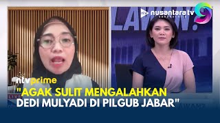 Dedi-Erwan Menang Telak? Direktur DEEP: Agak Sulit Mengalahkan KDM di Pilgub Jabar | NTV PRIME