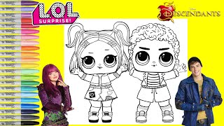 Lol Surprise Dolls Coloring Book Compilation Punk Boi