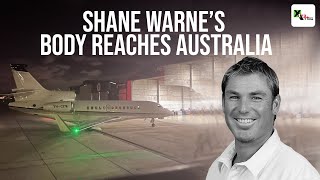 Shane Warne’s body reaches Australia |