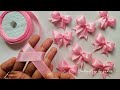 Easy Satin Ribbon Bow In 1 Minute 🎀