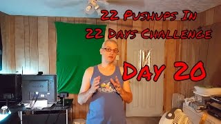 22 Pushups In 22 Days Challenge - Day 20