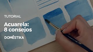 Watercolor tutorial: Tips to get started and overcome your fear of water –Canela Estudio– Domestika