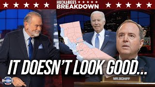Super Tuesday Ends with Troubling Numbers for Biden and Adam Schiff | Breakdown | Huckabee