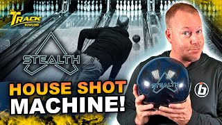 HOUSE SHOT MACHINE! Track Stealth Hybrid Bowling Ball Review