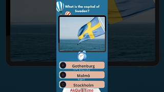 What is the capital of Sweden? #quiz #youtubeshorts #shorts