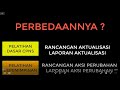 Perbedaan antara Menyusun Rancangan / Laporan Aktualisasi Latsar CPNS  dgn Aksi Perubahan PKP / PKA