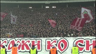 Delije - Vladimir Šavija vodi navijanje | Crvena zvezda - CSKA Moscow 0:0, 13.02.2018.