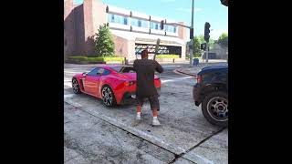 Gta 5,Drunk man crashed Franklin #shorts #gaming #gta5