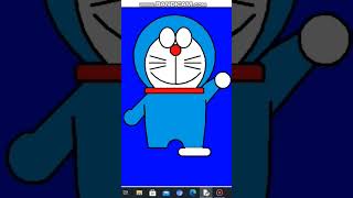 drawing Doremon in Python Turtle #coding #coding videos | YouTube Shorts | WhatsApp status |