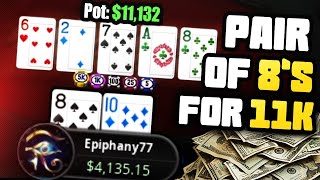 Playing HIGH Stakes Poker Cash Games Online - $5000 Buy In!