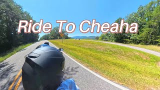 Motorcycle Riding to Cheaha State Park, Highest Point in Alabama