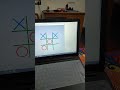 Tic tac toe video game using python programming language. #shorts #python  #programing #coding