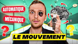 Comment fonctionne un mouvement de montre ?