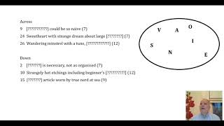 Crossword Champion's Tips On Solving Anagrams