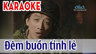 Đêm Buồn Tỉnh Lẻ Karaoke - Trường Vũ | ASIA Karaoke Beat Chuẩn