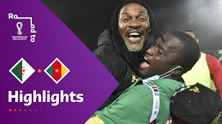 Algeria v Cameroon | FIFA World Cup Qatar 2022 Qualifier | Match Highlights