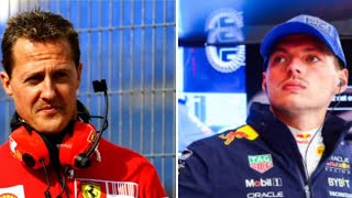 'I was Michael Schumacher's F1 team-mate - Max Verstappen does something just like him'