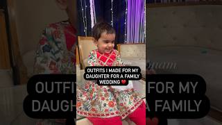 Outfits I made for my Daughter || Winter Wedding outfit ideas || LoveCoutureBySonam