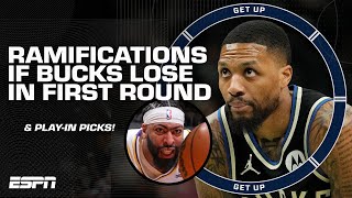 TRADE LILLARD⁉ What a COLLOSAL LOSS to Pacers would signify for Bucks' future | Get Up