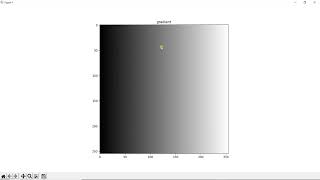 Create a gradient image in python.