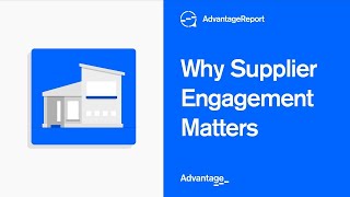 Why Supplier Engagement Matters