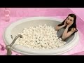 MARSHMALLOW BATH EXPERIMENT!!!