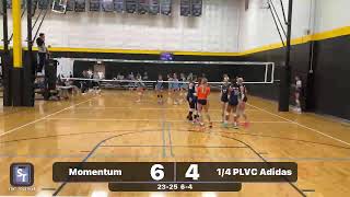 Momentum Orange 14 vs 1/4 PLVC Adidas 3:00