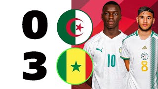 Algérie 🆚 Sénégal | Temps-forts - #TotalEnergiesAFCONU17 2023 - MD2 Group A