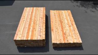 Unpacking Western Red Cedar 40 x 90mm Decking