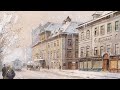 편안한 음악과 함께하는 겨울 풍경 세계 명화감상 beautiful winter scenery paintings relaxing music