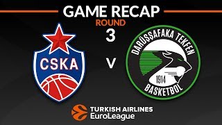 Highlights: CSKA Moscow - Darussafaka Tekfen Istanbul