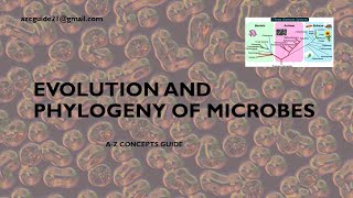 Evolution and phylogeny of microbes | Microbial evolution | microbial phylogeny | A-Z Concepts guide