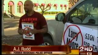 Ex-Muskogee cop wants D.A. investigated