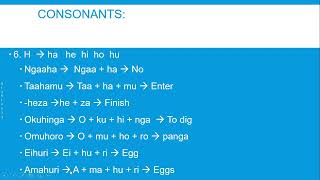 Learn to pronounce Runyankole words lesson2