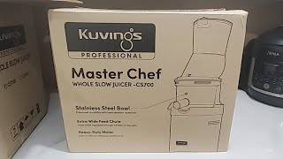 Kuvings CS700 Unboxing