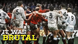 Rugby's Most Violent Match of ALL TIME | Wales vs England 1987