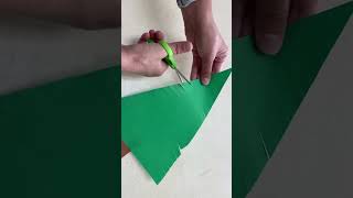 Christmas Scissor Cutting Activity Idea for Preschool Teachers and Parents #shorts #christmas