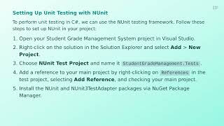 10.5 Testing and Debugging the Application
