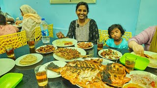 புது கார் வாங்குனதுக்கு கேரளா மீன்கள்மனைவி மகளுக்கு விருந்து Kerala fish feast for buying a new car