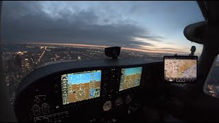 Toronto City Tour (Pilot's View - 4K Time Lapse + ATC audio)