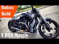 Custom V Rod Muscle #motorcycle #harleydavidson #vrod #bike #harleycustom #diy #exhaustsound