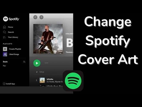 Set Custom Cover Art For Spotify Playlist | Change Spotify Playlist ...