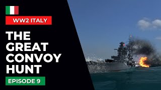 Ultimate Admiral Dreadnoughts - The Great Convoy Hunt [Italy 1940 Campaign #9]