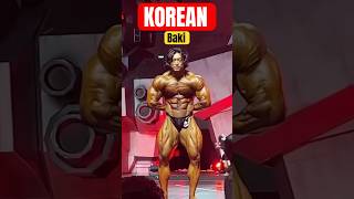 Insane genetics- Korean Baki (Ji Hoon Bang) 🔥#shorts #ytshorts #korean #baki #korea #ifbb #body