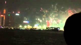 香港　New year花火2016