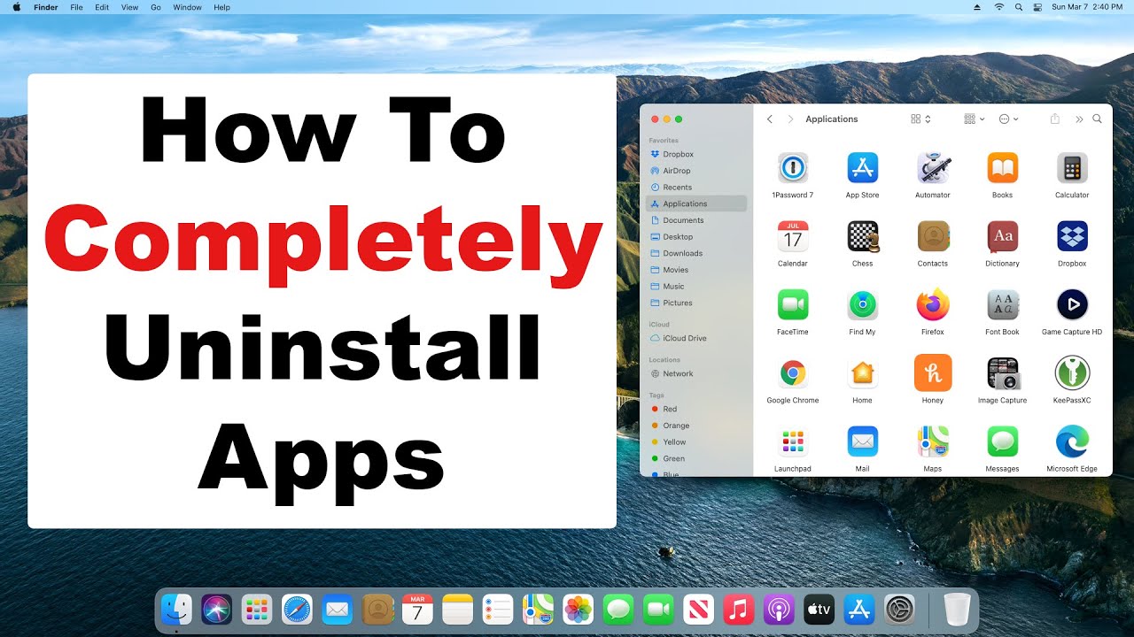 How To Completely Uninstall Apps On Mac | Don't Leave Pieces Behind | A ...