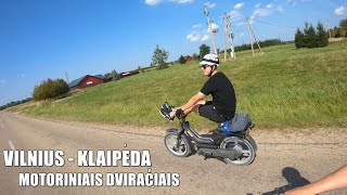 MOTORINIŲ DVIRAČIŲ KELIONĖ VILNIUS - KLAIPEDA (1)