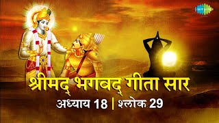 भगवद गीता सार अध्याय 18 श्लोक 29 with lyrics | Bhagavad Geeta Chapter 18 shlok 29 |Shailendra Bharti