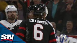 Senators' Jakob Chychrun Furious After Being Slew-Footed By Lightning's Victor Hedman